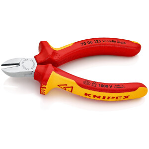 KNIPEX 70 06 125 Seitenschneider isoliert mit...