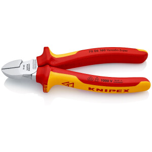 KNIPEX 70 06 160 SB Seitenschneider isoliert mit...