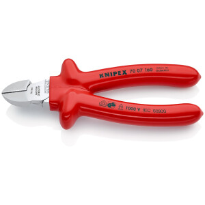 KNIPEX 70 07 160 Seitenschneider tauchisoliert,...