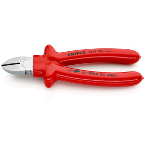 KNIPEX 70 07 180 Seitenschneider tauchisoliert,...