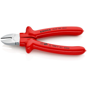 KNIPEX 70 07 180 Seitenschneider tauchisoliert,...