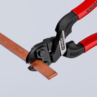 KNIPEX 71 01 160 SB CoBolt® S Kompakt-Bolzenschneider mit Kunststoff überzogen schwarz atramentiert 160 mm