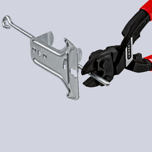 KNIPEX 71 01 200 SB CoBolt® Kompakt-Bolzenschneider mit Kunststoff überzogen schwarz atramentiert 200 mm