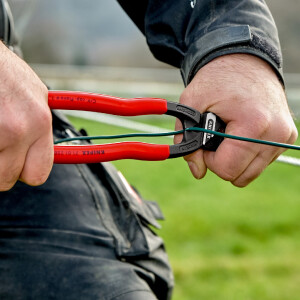 KNIPEX 71 01 250 CoBolt® XL Kompakt-Bolzenschneider mit Kunststoff überzogen schwarz atramentiert 250 mm
