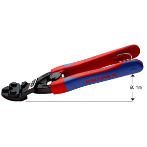 KNIPEX 71 22 200 T BK CoBolt® Kompakt-Bolzenschneider...