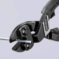 KNIPEX 71 41 200 SB CoBolt® Kompakt-Bolzenschneider mit Kunststoff überzogen schwarz atramentiert 200 mm