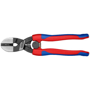 KNIPEX 71 42 200 CoBolt® mit schlanken Mehrkomponenten-Hüllen schwarz atramentiert 200 mm