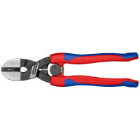 KNIPEX 71 42 200 CoBolt® mit schlanken Mehrkomponenten-Hüllen schwarz atramentiert 200 mm