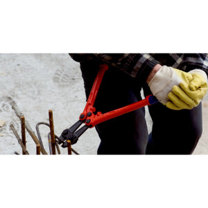 KNIPEX 71 72 460 Bolzenschneider mit Mehrkomponenten-Hüllen 460 mm
