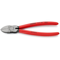 KNIPEX 72 01 180 Seitenschneider für Kunststoff mit Kunststoff überzogen 180 mm