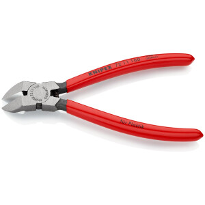 KNIPEX 72 11 160 SB Seitenschneider für Kunststoff...