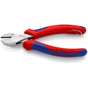 KNIPEX 73 05 160 T BK X-Cut® Kompakt-Seitenschneider...