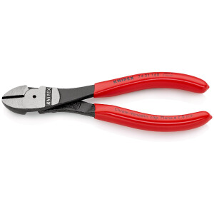 KNIPEX 74 01 160 SB Kraft-Seitenschneider mit Kunststoff...