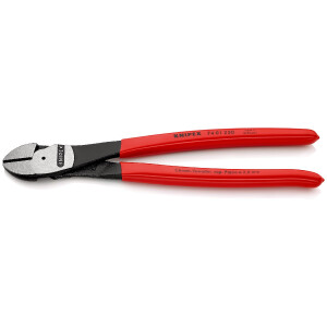 KNIPEX 74 01 250 SB Kraft-Seitenschneider mit Kunststoff...