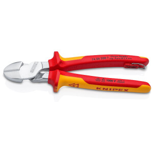 KNIPEX 74 06 200 T BK Kraft-Seitenschneider isoliert mit...
