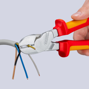 KNIPEX 74 06 250 Kraft-Seitenschneider isoliert mit...