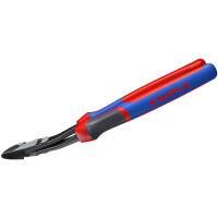 KNIPEX 74 22 250 Kraft-Seitenschneider mit Comfort-Griffen schwarz atramentiert 250 mm