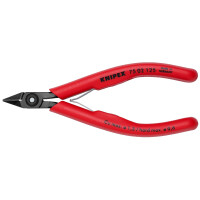 KNIPEX 75 02 125 SB Elektronik-Seitenschneider mit Kunststoff-Hüllen brüniert 125 mm