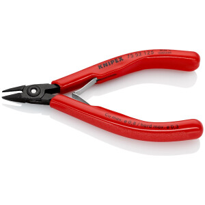 KNIPEX 75 52 125 Elektronik-Seitenschneider mit...