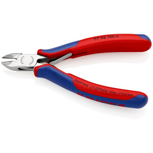 KNIPEX 77 02 120 H Elektronik-Seitenschneider mit...