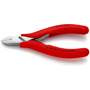 KNIPEX 77 11 115 Elektronik-Seitenschneider mit...