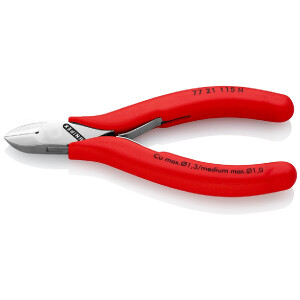 KNIPEX 77 21 115 N Elektronik-Seitenschneider mit...