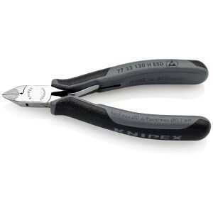 KNIPEX 77 32 120 H ESD Elektronik-Seitenschneider mit...