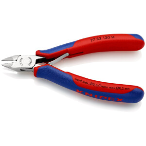 KNIPEX 77 32 120 H Elektronik-Seitenschneider mit...