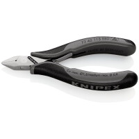 KNIPEX 77 42 115 ESD Elektronik-Seitenschneider ESD mit durchgestecktem Gelenk mit Mehrkomponenten-Hüllen 115 mm
