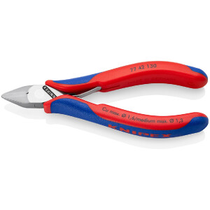 KNIPEX 77 42 130 Elektronik-Seitenschneider mit...