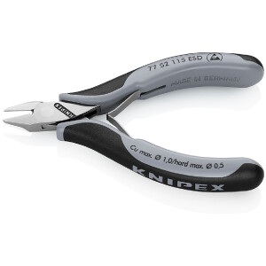 KNIPEX 77 52 115 ESD Elektronik-Seitenschneider ESD mit...
