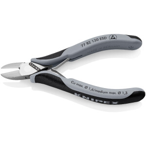KNIPEX 77 82 130 ESD Elektronik-Seitenschneider ESD mit...