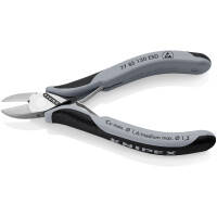 KNIPEX 77 82 130 ESD Elektronik-Seitenschneider ESD mit durchgestecktem Gelenk mit Mehrkomponenten-Hüllen 130 mm