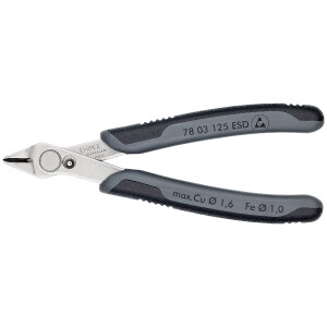 KNIPEX 78 03 125 ESDSB Electronic Super Knips® ESD...