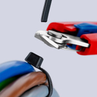 KNIPEX 78 03 150 SB Slim Knips Feinschneidezange schlagfestes Kunststoffgehäuse 150 mm