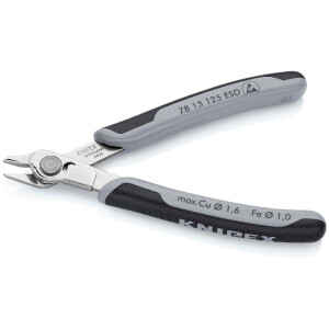 KNIPEX 78 13 125 ESD Electronic Super Knips® ESD mit...