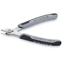 KNIPEX 78 13 125 ESD Electronic Super Knips® ESD mit Mehrkomponenten-Hüllen 125 mm