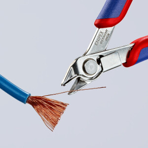 KNIPEX 78 13 125 SB Electronic Super Knips® mit Mehrkomponenten-Hüllen 125 mm