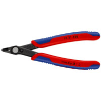 KNIPEX 78 31 125 Electronic Super Knips® mit Mehrkomponenten-Hüllen brüniert 125 mm