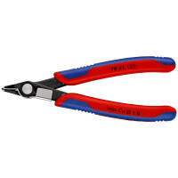 KNIPEX 78 41 125 Electronic Super Knips® mit Mehrkomponenten-Hüllen brüniert 125 mm