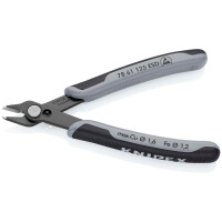 KNIPEX 78 61 125 ESD Electronic Super Knips® ESD mit Mehrkomponenten-Hüllen brüniert 125 mm