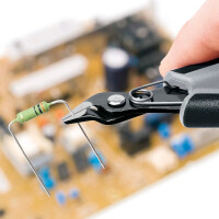 KNIPEX 78 61 125 ESD Electronic Super Knips® ESD mit Mehrkomponenten-Hüllen brüniert 125 mm