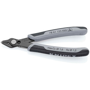 KNIPEX 78 61 125 ESDSB Electronic Super Knips® ESD...