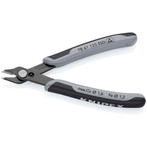 KNIPEX 78 61 125 ESDSB Electronic Super Knips® ESD...