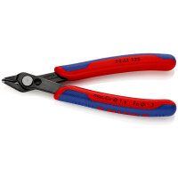 KNIPEX 78 61 125 SB Electronic Super Knips® mit Mehrkomponenten-Hüllen brüniert 125 mm