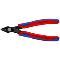 KNIPEX 78 61 125 Electronic Super Knips® mit Mehrkomponenten-Hüllen brüniert 125 mm