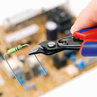 KNIPEX 78 61 125 Electronic Super Knips® mit Mehrkomponenten-Hüllen brüniert 125 mm
