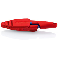 KNIPEX 78 61 150 V01 Slim Knips im Werkzeugholster Komfortabel transportieren, Schneiden auch in tiefen, engen Bauräumen schlagfestes Kunststoffgehäuse schwarz atramentiert 158 mm