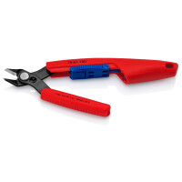 KNIPEX 78 61 150 Slim Knips Komfortabel transportieren, Schneiden auch in tiefen, engen Bauräumen schlagfestes Kunststoffgehäuse brüniert 150 mm