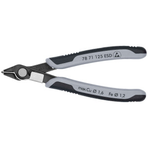 KNIPEX 78 71 125 ESD Electronic Super Knips® ESD mit...